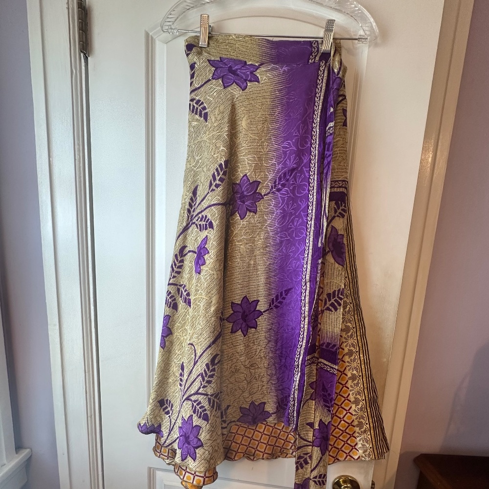 Recycled Sari Skirt